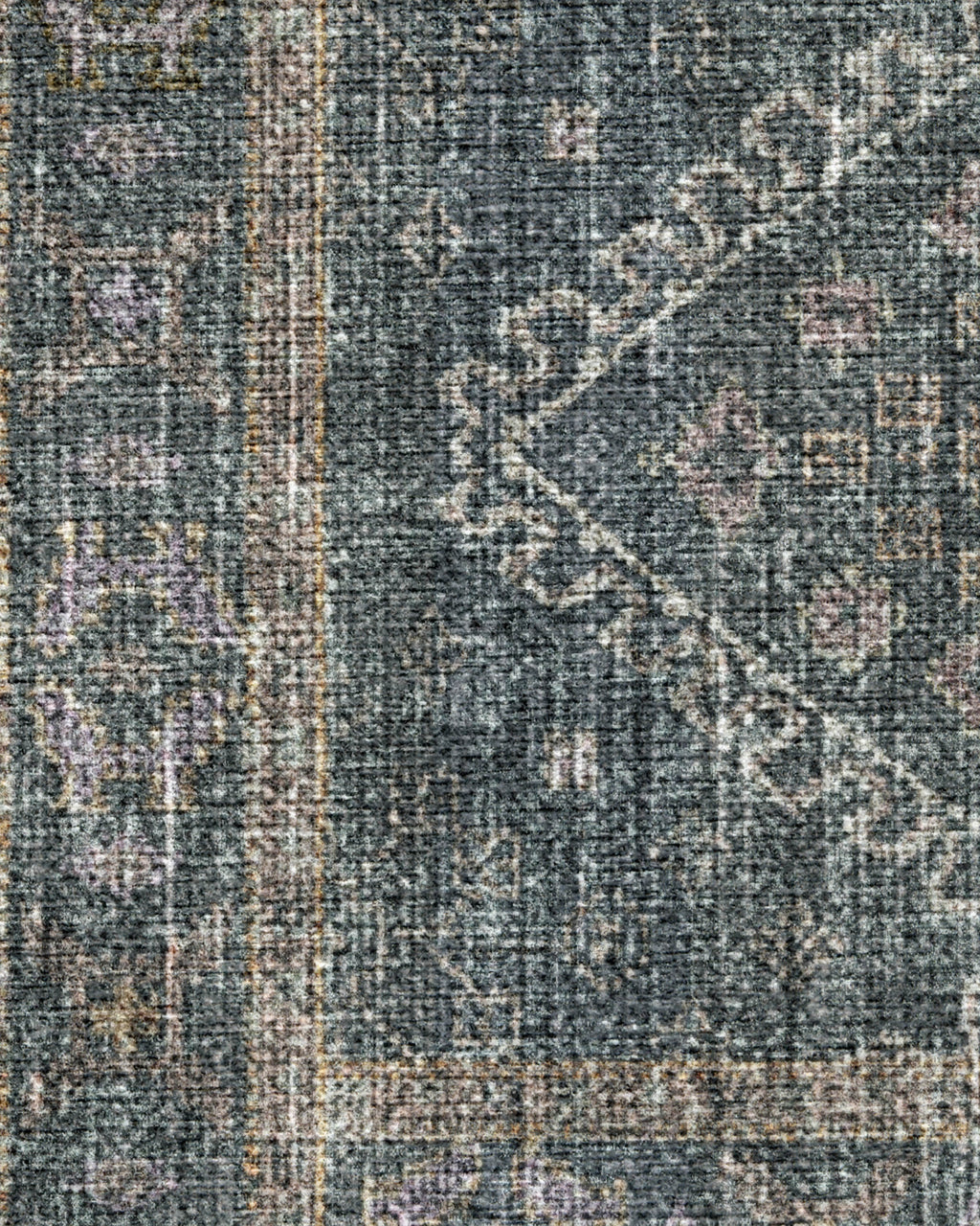 Zosia Black Flatwoven Rug